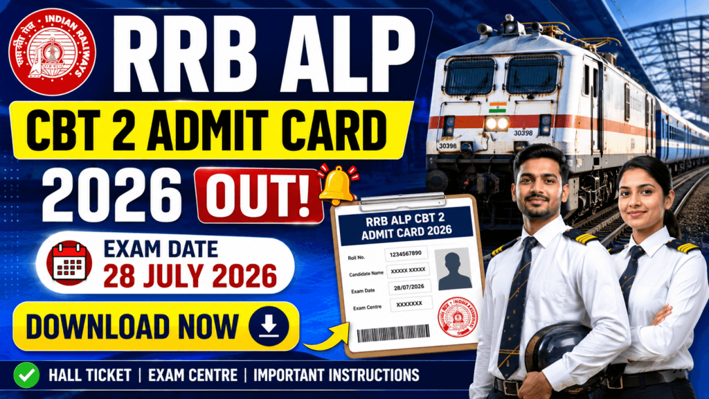 RRB ALP CBT 2 Admit Card 2026 Download Hall Ticket